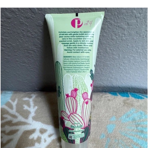 Perfectly Posh~Buff Around the Edges Prickly Pear and Aloe Body Polish~NEW - Picture 5 of 5